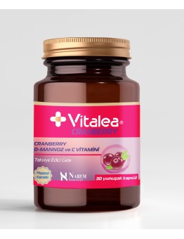 Vitalea Cranberry 30 Yumuşak Kapsül